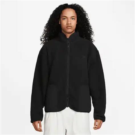 nike sherpa jacke in schwarz|Nike club plus sherpa.